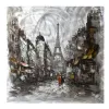 Witek Home Obraz na płótnie 100x100cm Wieża Eiffla New