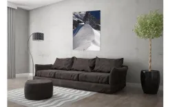 Witek Home Obraz szklany 80x120 Śnieżny szlak Fashion