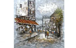 Witek Home Obraz 100x100 cm Life in the City Fashion