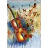 Witek Home Obraz 100x150 cm Violin's Butterflies Online