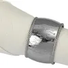 Witek Home Obrączka na serwetę MI silver Fashion