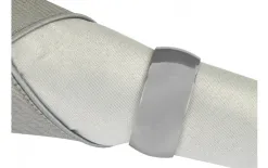 Witek Home Obrączka na serwetę Oval MI silver Outlet