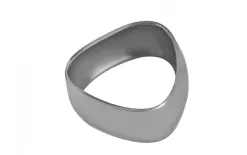 Witek Home Obrączka na serwetę Trójkąt silver Clearance
