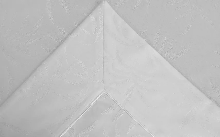 Witek Home Obrus Delfos White 099- biały 140x 350 cm Clearance