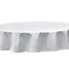 Witek Home Obrus Okrągły Fi 160 Delfos White 099 bez plisy Outlet