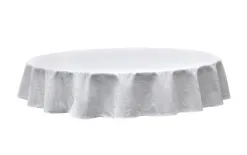Witek Home Obrus Okrągły Fi 160 Delfos White 099 bez plisy Outlet