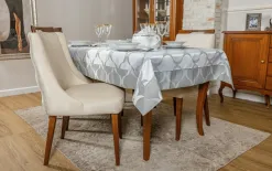 Witek Home Obrus Posejdon szary 140x350 cm Discount