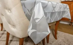 Witek Home Obrus Posejdon szary 140x350 cm Discount