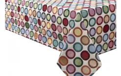 Witek Home Obrus 135x230 Geo Kółka Clearance