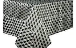 Witek Home Obrus 150x230cm Quader Popiel Online