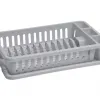 Curver Ociekacz do naczyń z tacką 42x26x8 cm szara LUX Discount