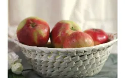 Dajar Okrągły koszyk ręcznie pleciony 23 cm Palma DOMOTTI Sale