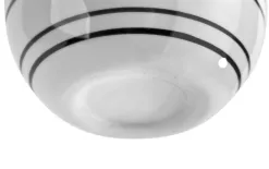Art-Pol Ozdoba ceramiczna osłonka skorupka jajka w paski Discount