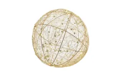 Art-Pol Ozdoba LED Kula Złota 25 cm Clearance
