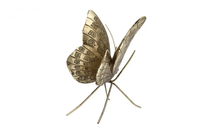 Art-Pol Ozdoba Motyl złoty 13 cm Fashion