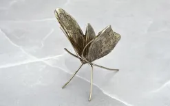 Art-Pol Ozdoba Motyl złoty 13 cm Fashion