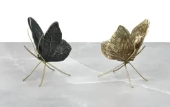 Art-Pol Ozdoba Motyl złoty 13 cm Fashion