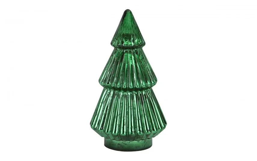 Ewax Ozdoba szklana Choinka zielona mała 30 cm Discount
