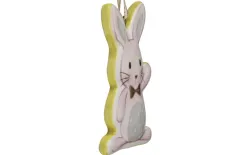 Witek Home Ozdoba wielkanocna Zając z muszką zawieszka ceramiczna Clearance