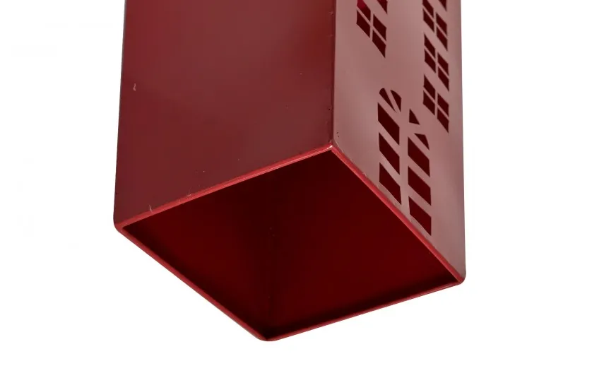 Ewax Ozdoba świąteczna domek 46 cm biały metal 7583 Hot