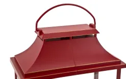 Ewax Ozdoba świąteczna podświetlana Scenka 30x16x36 cm czerwona Best