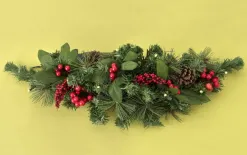 Art-Pol Ozdoba świąteczna wianek ze światełkami led Hot