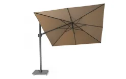 Platinum Parasol Challenger T2 3X3M Taupe Clearance