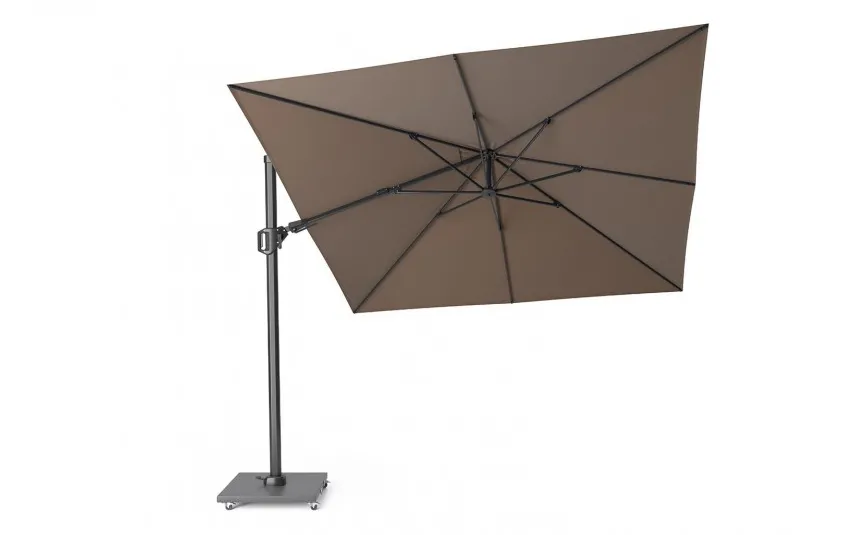 Platinum Parasol ogrodowy Challenger T² Premium 3mx3m (havanna) Hot