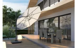Platinum Parasol ogrodowy ​​​​​​Challenger T² Premium Ø3.5m Manhatan Outlet