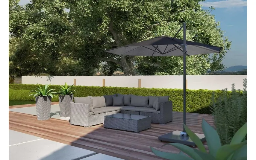 Platinum Parasol ogrodowy Challenger T² Ø 3.5m Discount
