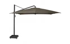 Platinum Parasol ogrodowy Icon 3,5m x 3,5m Faded black Hot