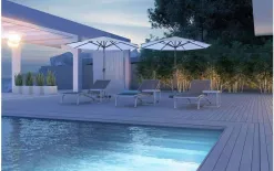 Platinum Parasol ogrodowy Riva Premium 3M Havanna 7104Q Outlet