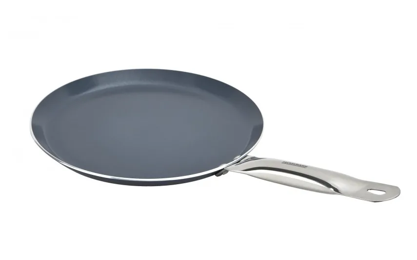 Fackelmann Patelnia do naleśników 25 cm Ceramik Blue Hot