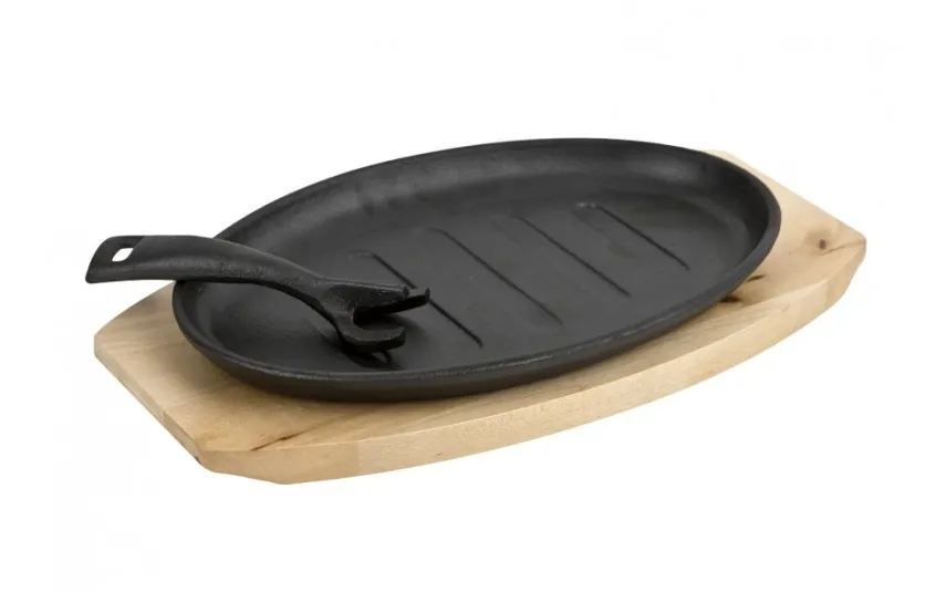 Witek Home Patelnia żeliwna grill na desce Sale
