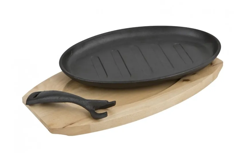 Witek Home Patelnia żeliwna grill na desce Sale