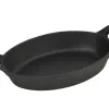 Witek Home Patelnia żeliwna owalna 21,5cm Fashion