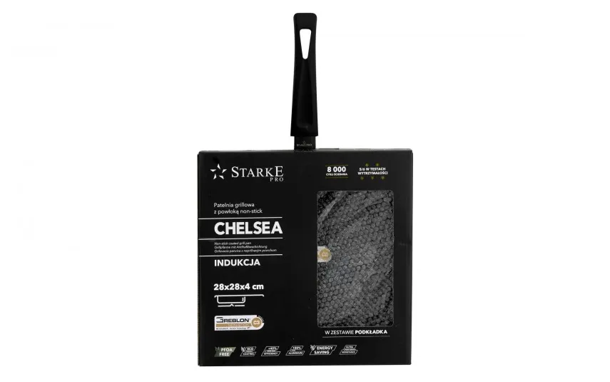 Starke PRO Patelnia grillowa Non-Stick Chelsea 28 cm Discount