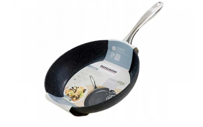 Fackelmann Patelnia tradycyjna 24 cm na indukcję Alu Crossroad Discount