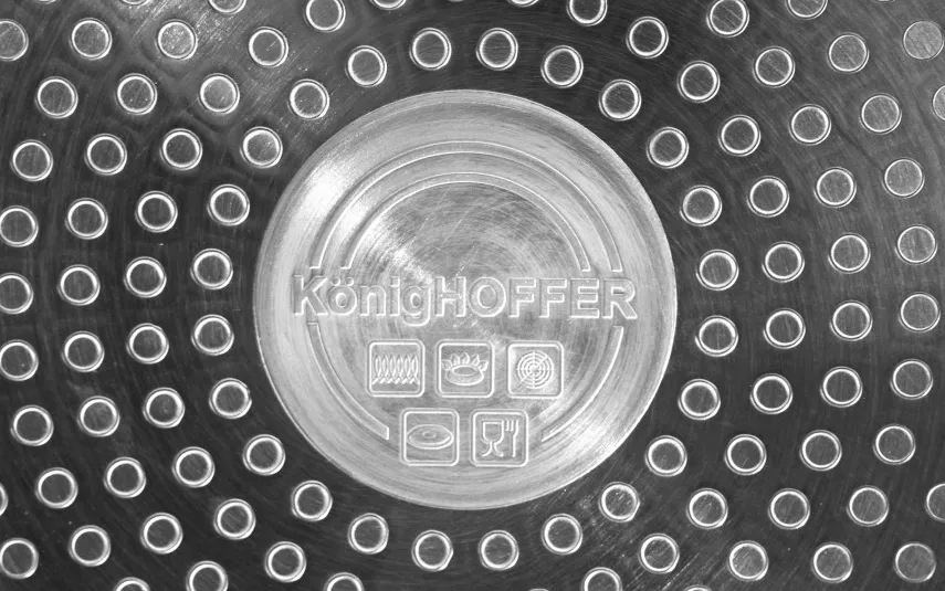 KonigHOFFER Patelnia tradycyjna 28 cm Silver Siro Online