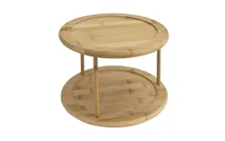 MPLCo Patera bambusowa obrotowa etażera 26 cm MPL789819 Sale