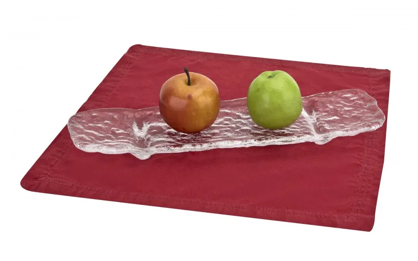 Dekor Pap Patera dekoracyjna szklana 38x11 cm ER0868 Fashion
