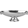 Ewax Patera dekoracyjna z Reniferami srebrna metalowa 45 cm Outlet
