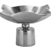 Dekor Pap Patera ozdobna metalowa 20 cm srebrna Clearance