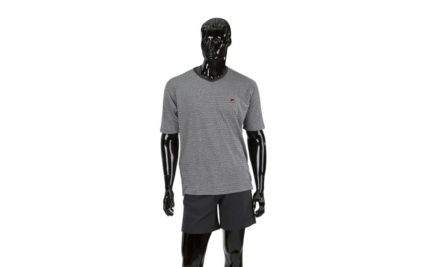 Massana Homewear Piżama męska rozm. L Grafit P221307 Massana Hot