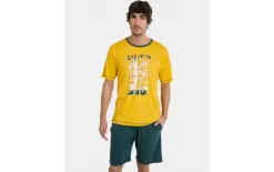Massana Homewear Piżama męska rozm. L P241307 Yellow P66 Sale