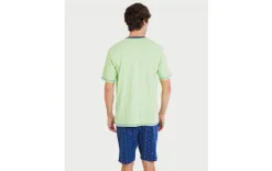 Massana Homewear Piżama męska rozm. M P241303 Green H70 Clearance
