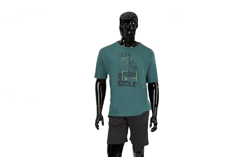 Massana Homewear Piżama męska rozm. S Green P221319 Massana Online
