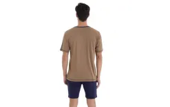 Massana Homewear Piżama męska rozm. XL Gent L251312 Camel Clearance