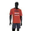 Massana Homewear Piżama męska rozm. 2XL Orange Massana Hot