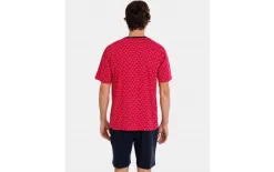 Massana Homewear Piżama męska rozm. XL P241304 Red 299 Hot